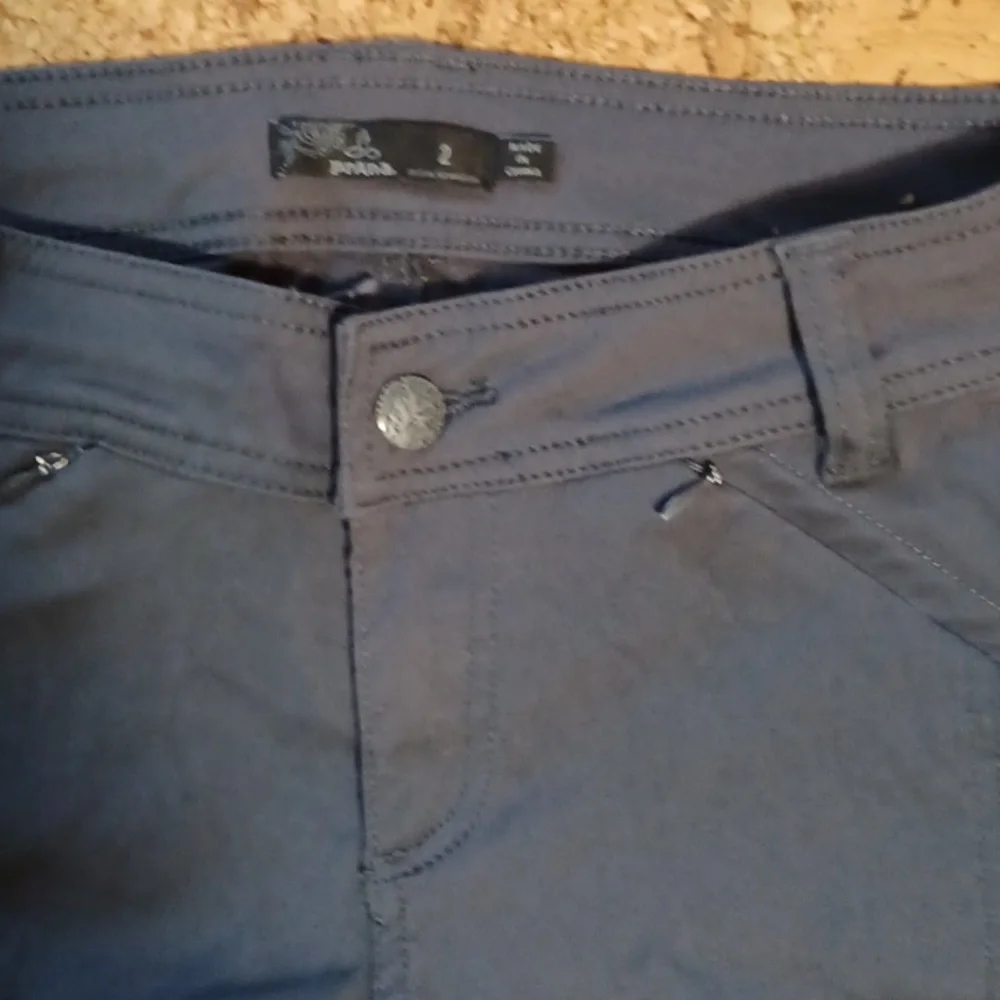 Prana Women's Hallena Gray Roll Up Cargo Pants Size 2 - Picture 2 of 11